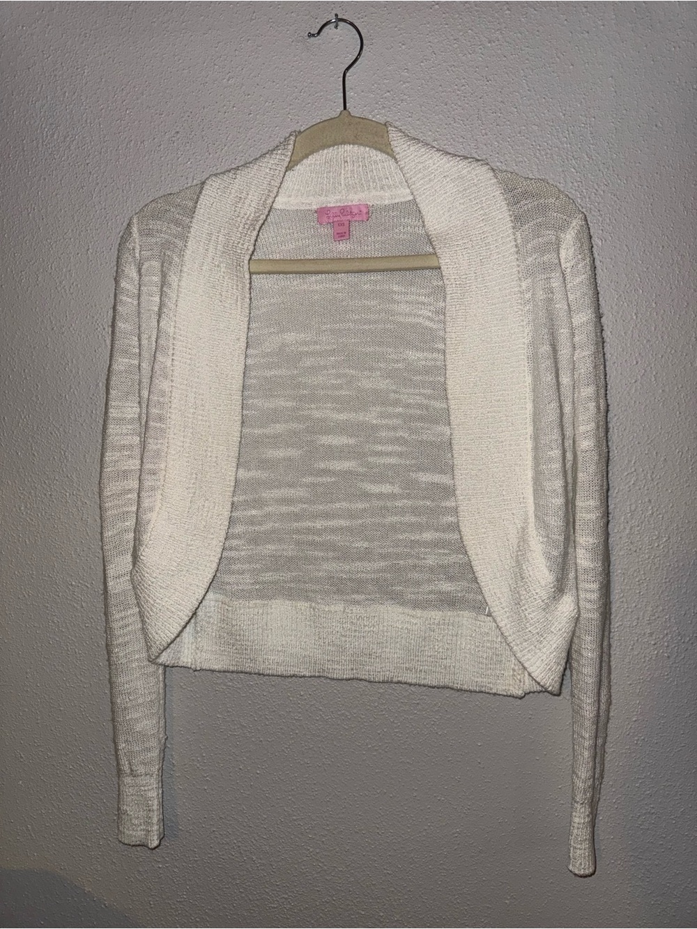 Lilly Pulitzer Open-Front Cropped Cardigan